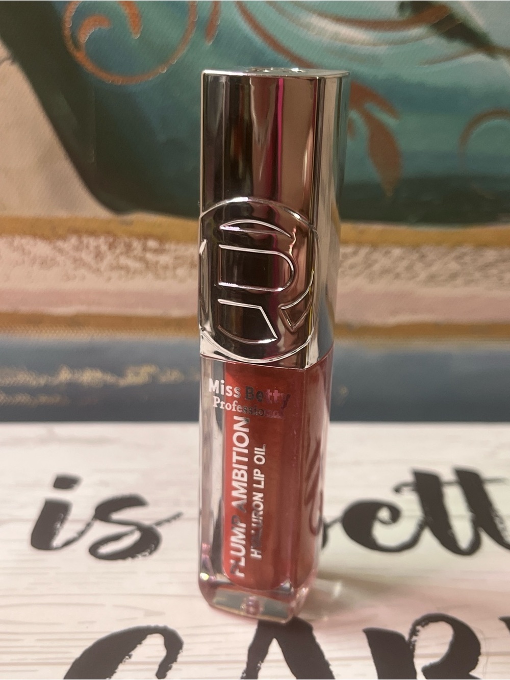 Plump Ambition Hydration Lip Oil - Rose /copper/Brown